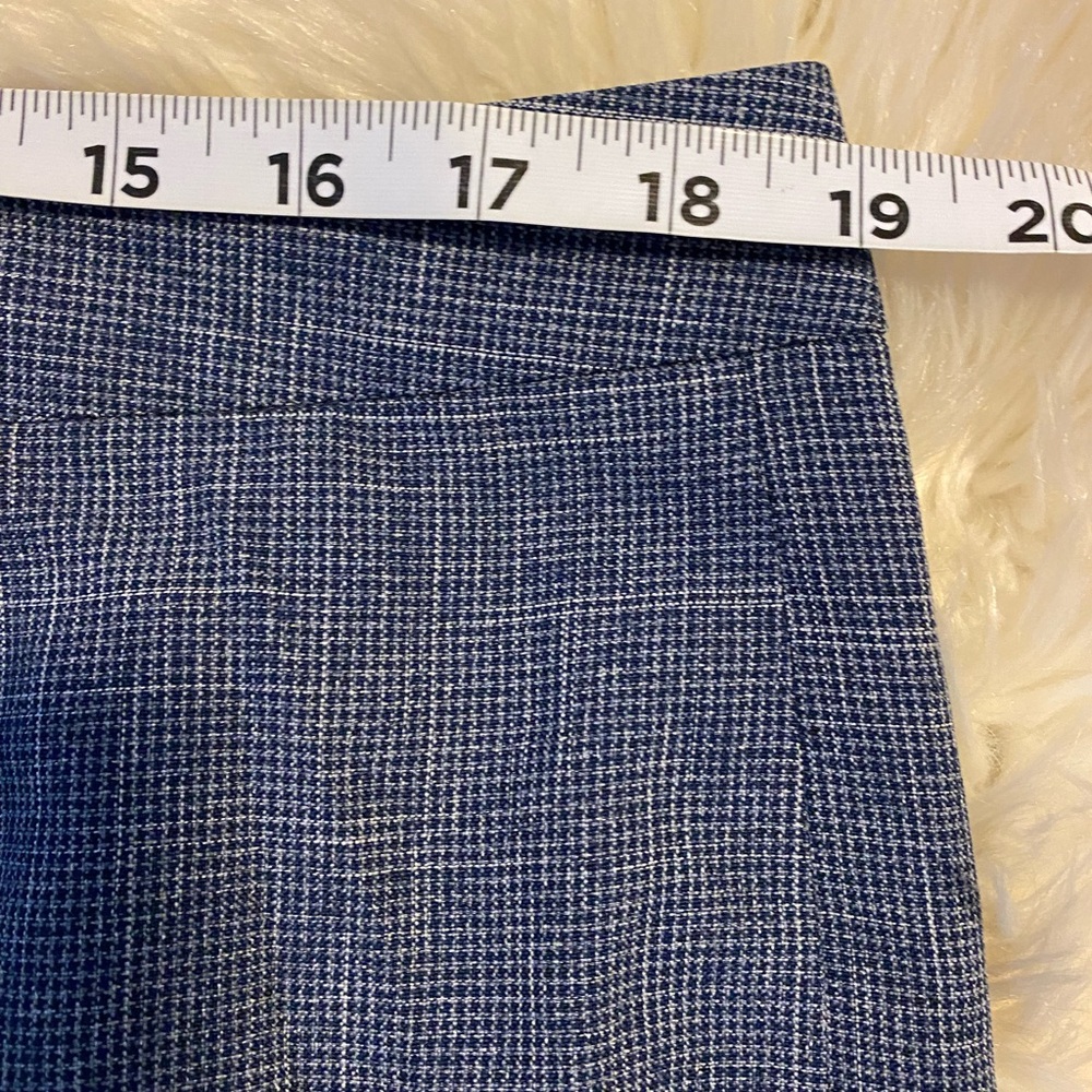 Le Suit petite blue pant suit 16p - Picture 11 of 12